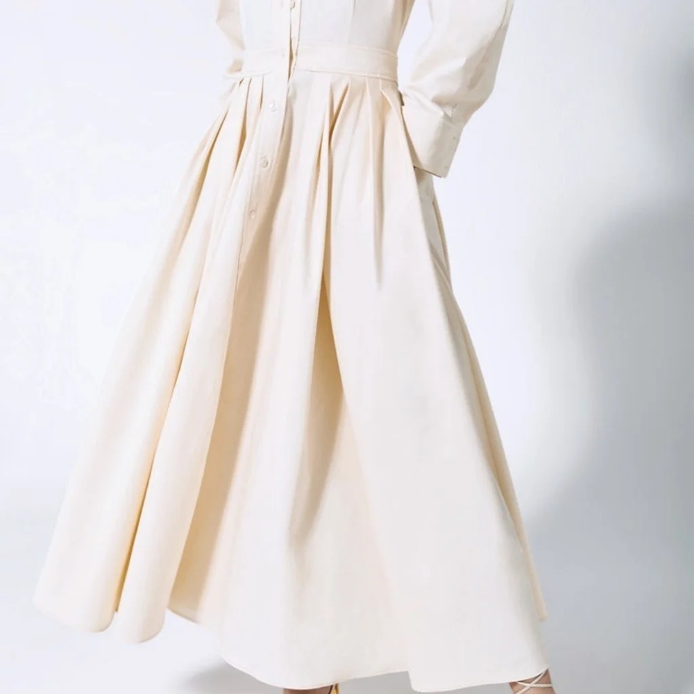 Alexis Women's Niccola Cotton-blend Midi Shirt Dress